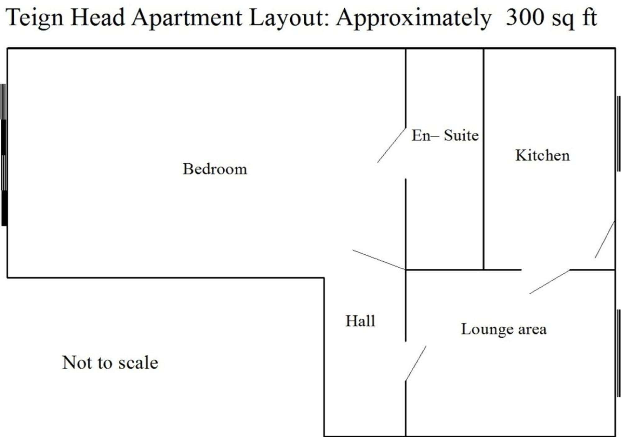 Teign Head Apartment Newton Abbot Exteriör bild